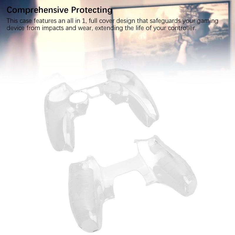 Clear Hard PC Protective Shell Case for Game Controller Scratch Proof Cover - Image 3