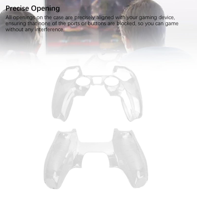 Clear Hard PC Protective Shell Case for Game Controller Scratch Proof Cover - Image 2