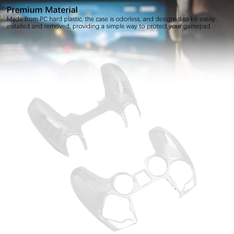 Clear Hard PC Protective Shell Case for Game Controller Scratch Proof Cover - Image 4