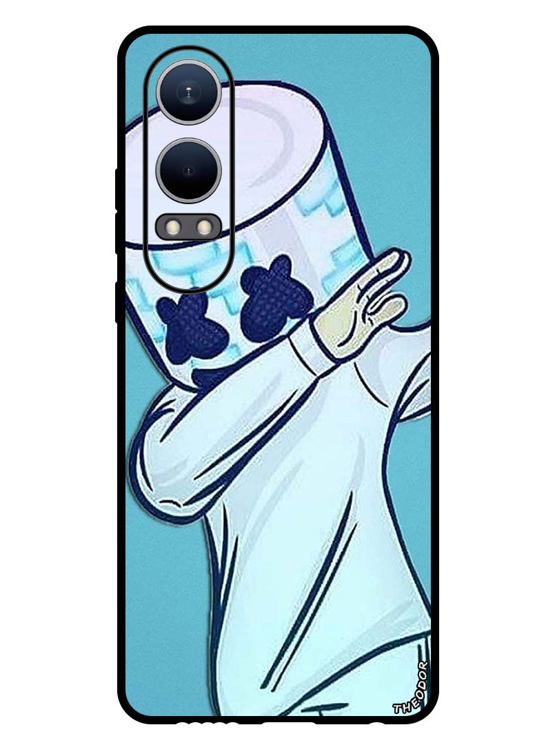 Theodor Protective Case Anti Scratch Shock Proof Bumper Cover For Oppo K12x (China) Marshmello - Image 1