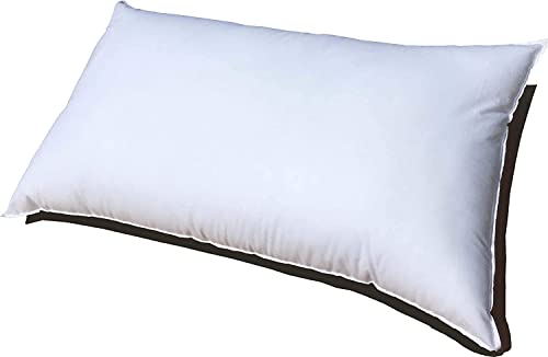 Pillowflex Synthetic Down Pillow Insert - 21x31 Down Alternative Pillow, Ultra Soft Oversized Queen Bed Sleeping Pillow, Large Rectangle Sham - 1 Decorative Pillow Form - Image 2