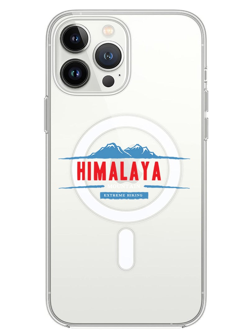 Theodor Magnetic Case for iPhone 13 Pro Max 6.7-inch Compatible with MagSafe Wireless Charging, Shockproof Phone Bumper Cover Himalaya extreme hiking copy - Image 1