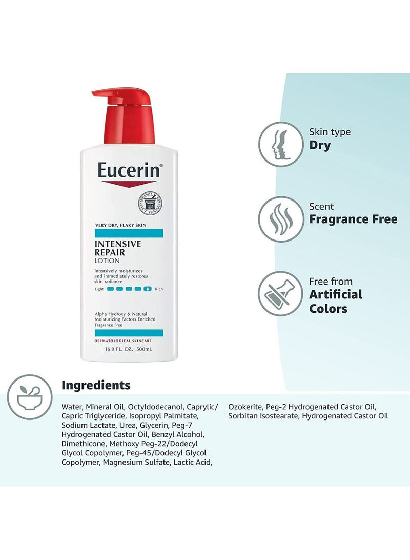 Eucerin Original 3D Moisturizing Intensive Repair Lotion For Very Dry Skin-500ml - Image 4