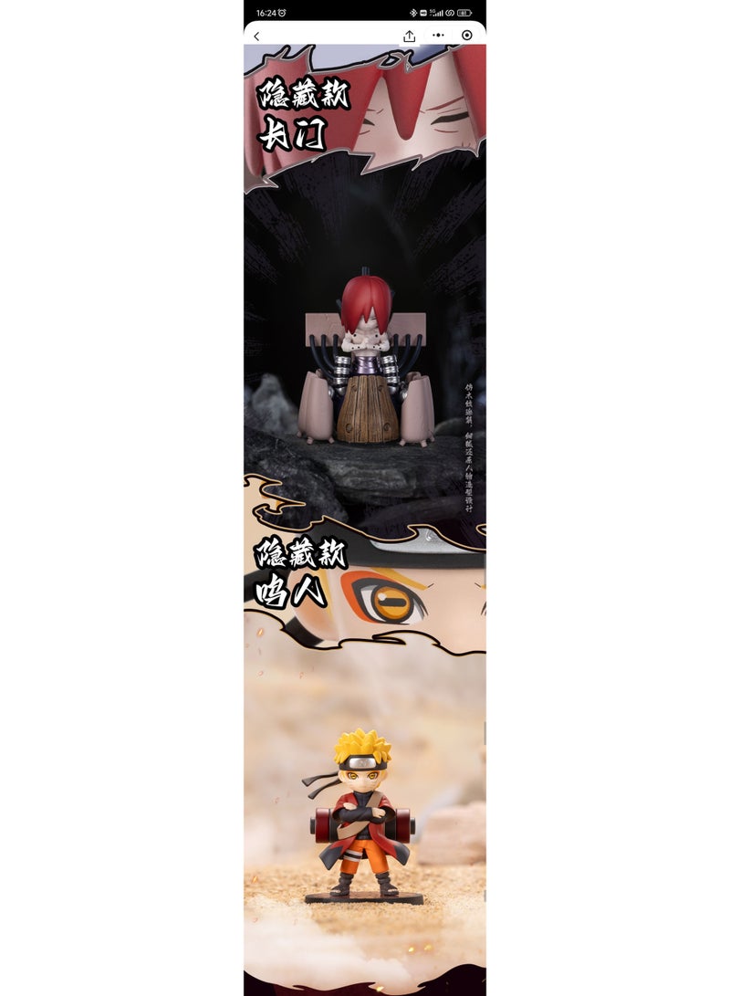 Naruto Shippuden Akatsuki Itachi Uchiha Confirmed Figure, Pre‑opened Box Collectible Model with Crow Wing Effect Base, PVC Desktop Ornament 15+ - Image 3
