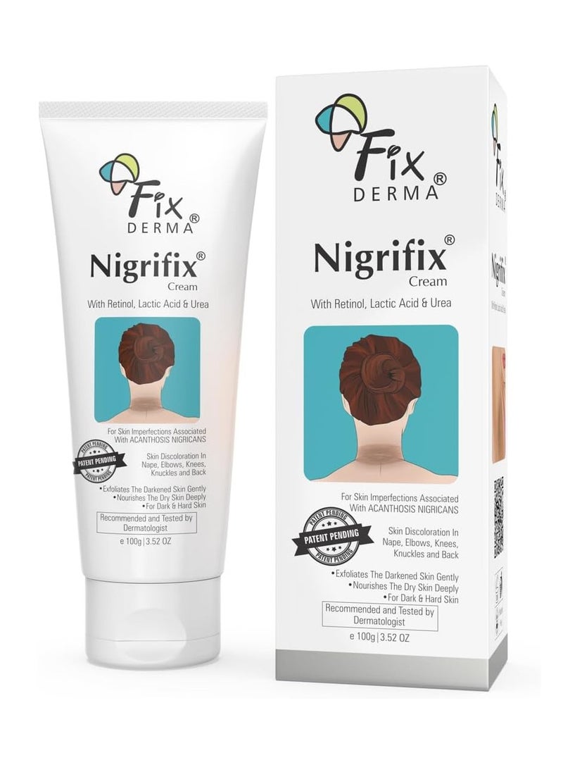 FIXDERMA Fixderma Nigrifix cream for Acanthosis Nigricans | Underarm Cream Effective for Armpit, Knees, Elbows & Knuckles | Dermatologist Tested - 3.52 OZ  - Image 1
