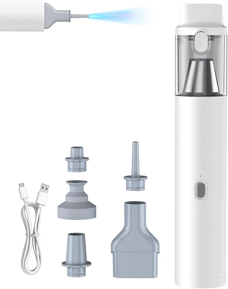 Lydsto Handheld Vacuum Cleaner, 4000Pa Suction Cordless Car Vacuum with 4-in-1 Nozzles, Dual HEPAFiltration,USB-C Rechargeable for Home, Auto Cleaning - Image 1