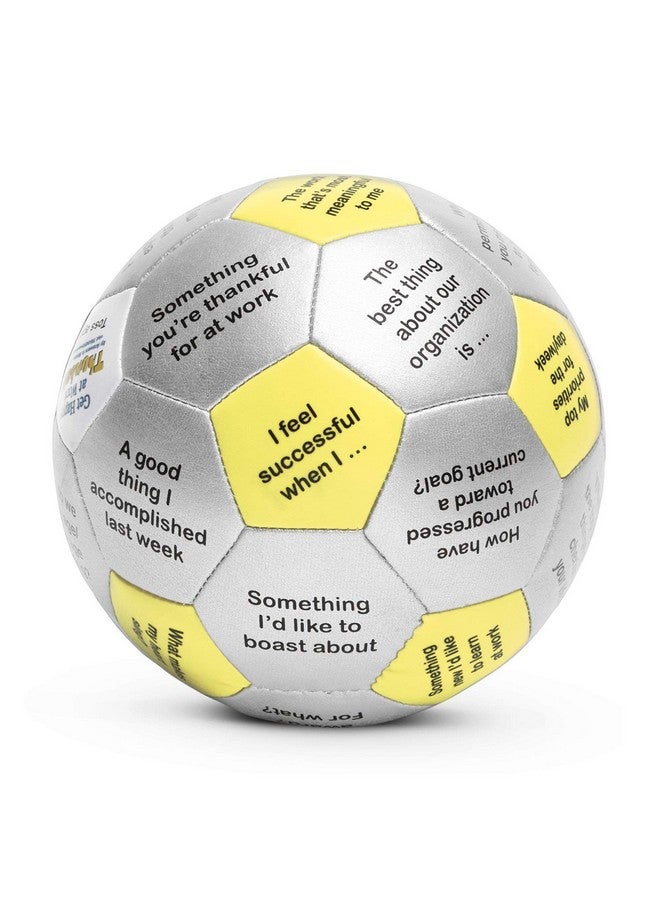 Trainers Warehouse Get Happy At Work Thumball 6" | Team Building Activities - Create A Positive Workplace. Promote Optimisim & Happy Conversations | 32 Prompts - Image 4