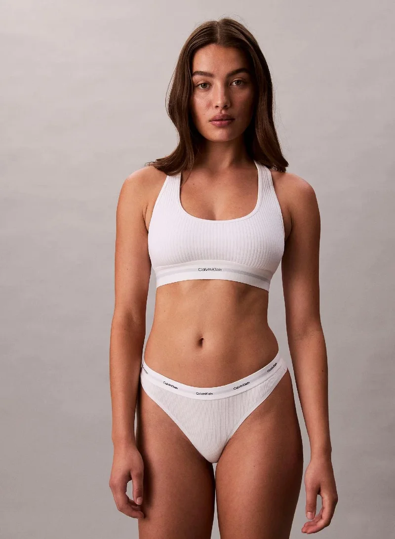Thong - Cotton Stretch Rib