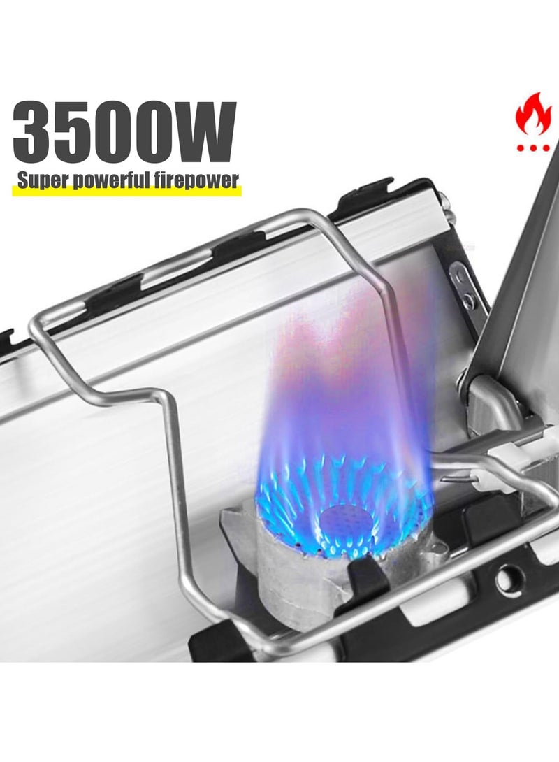 BlueFire Portable Camping Stove – 3500W High-Power Compact Gas Stove | Foldable, Lightweight Stainless Steel & Aluminum Alloy Design | Fast Boiling (1.1L in 3 Mins) | Perfect for Hiking, Backpacking, Picnics & Outdoor Cooking - Image 5