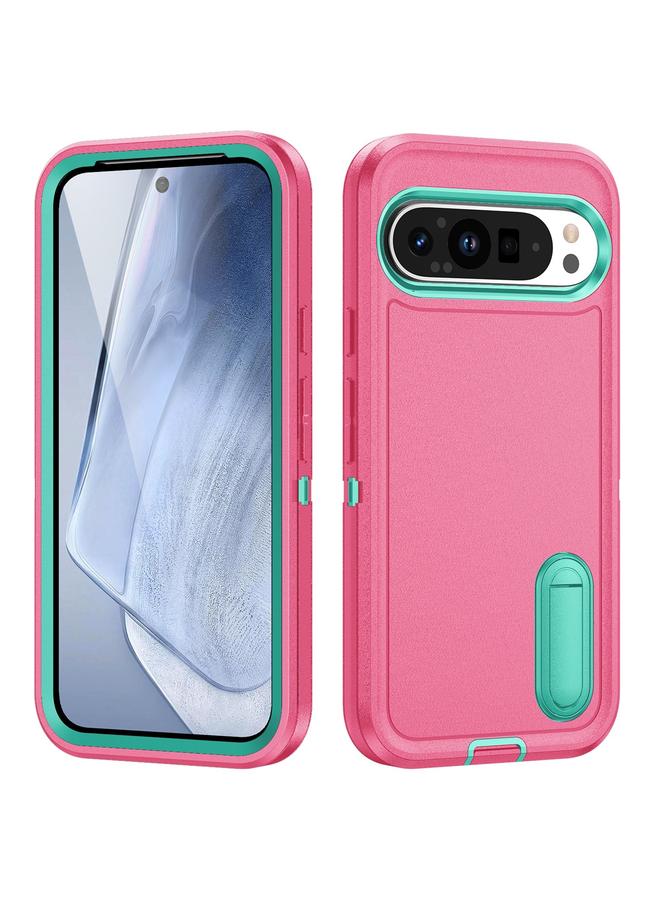 S-TOP Case For Google Pixel 9 Pro Rugged PC + Silicone Phone Case with Holder - Image 1