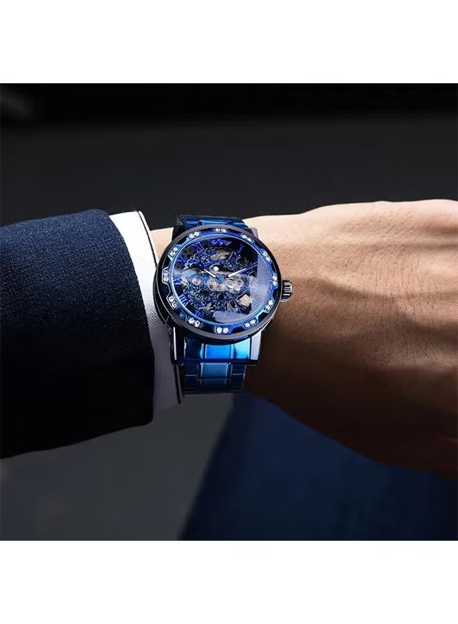 Winner Men's automatic mechanical wristwatch, water-resistant and rust-proof - Image 3