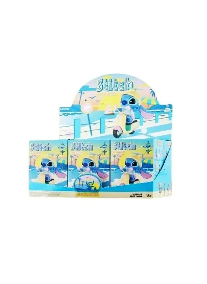 Genuine Stitch Swim Series Blind Box Anime Kawaii Trendy Ornament Model Collection Hand Doll Toy Mysterious Gift