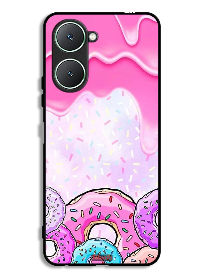 Tolwak Vivo Y18i 4G Protective Case Cover Donut Colors - Image 1