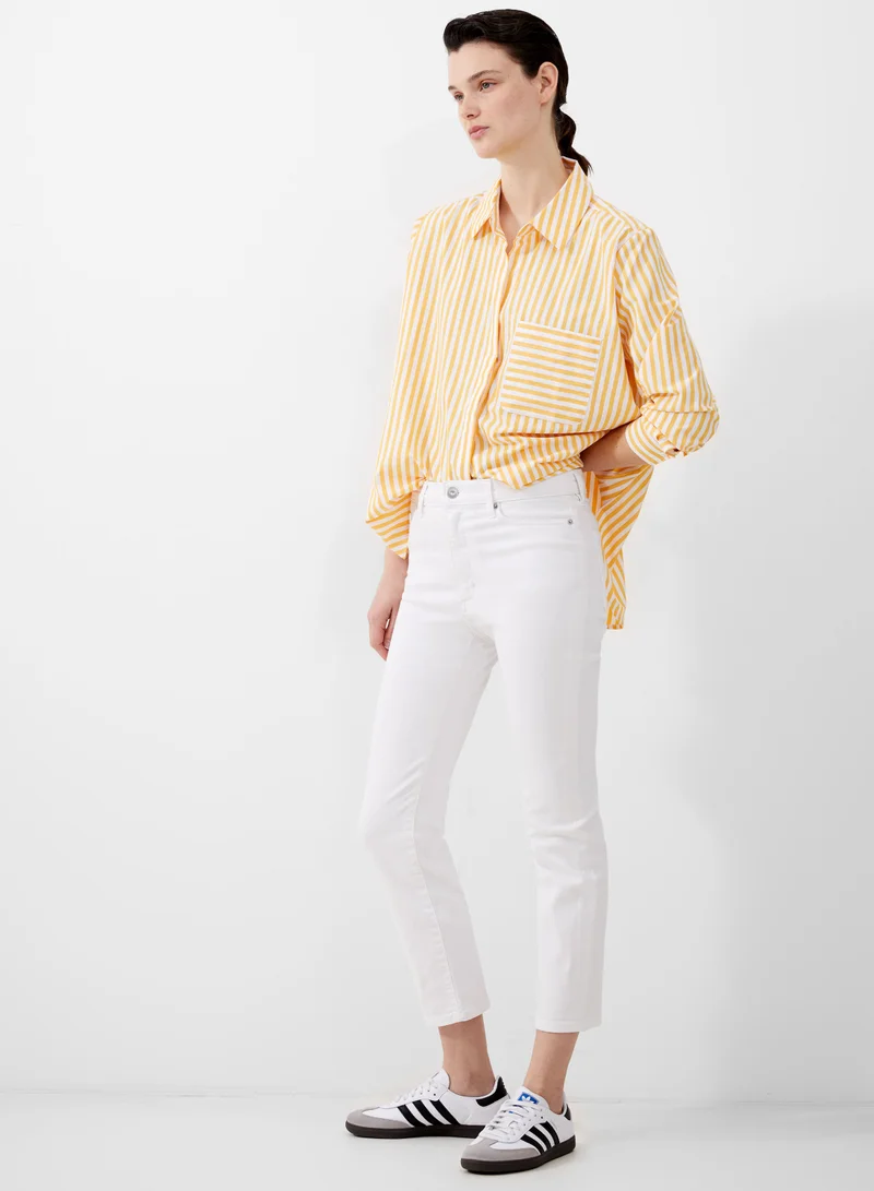 French Connection Stretch Cigarette Ankle Denim