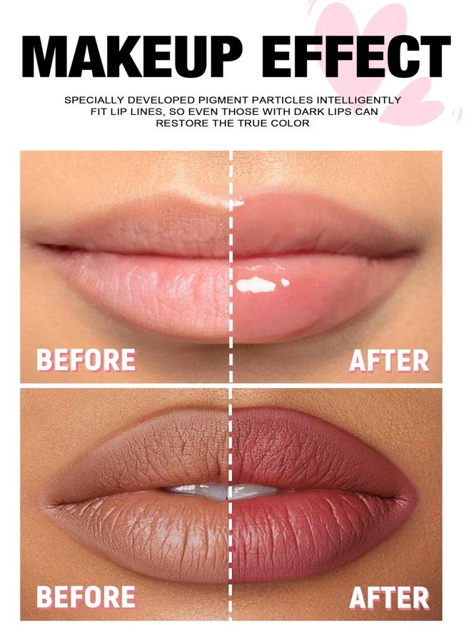 ايزي دايز مجموعة ملمع الشفاه غير اللامع من إيزيلي دايز، 4 قطع، بلمسة نهائية غير لامعة ولؤلؤية، زيت لامع للشفاه، أحمر شفاه مرطب يدوم طويلاً، غير لزج، تركيبة غنية بالأصباغ تدوم طوال اليوم، مجموعة C بتأثير لامع ومخملي - Image 4