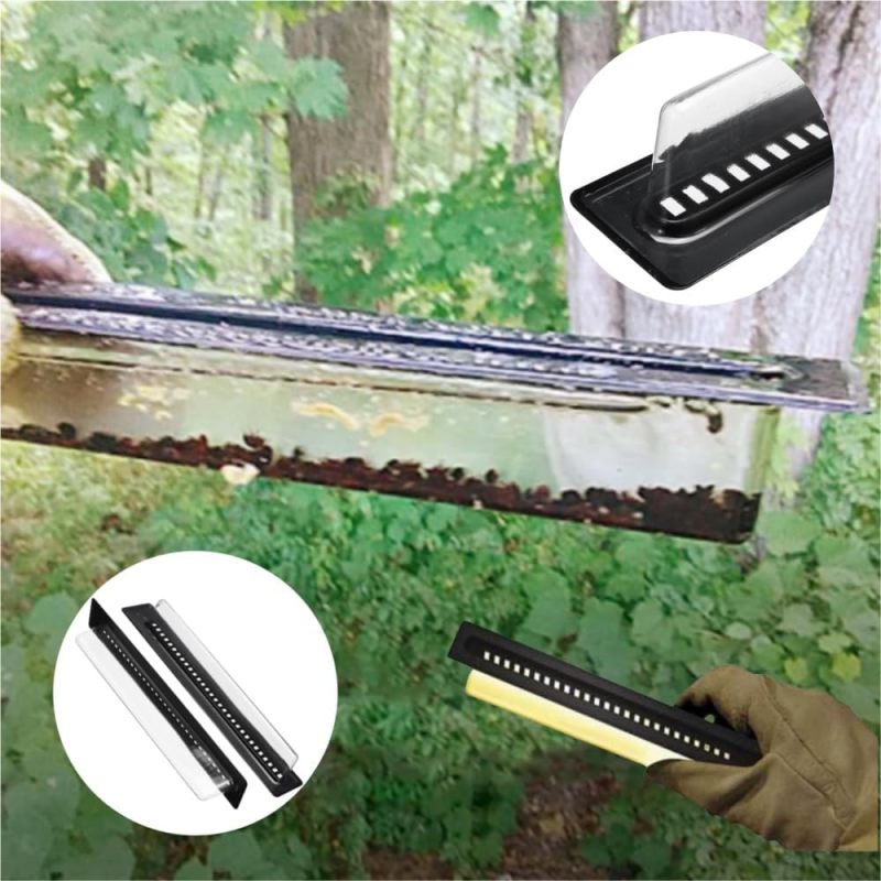 Beehive Beetle Trap, Black - Hive Beetle Trap for Beekeeping Pest Control, Apiary Use - Image 3