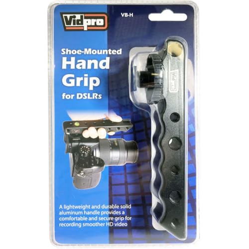 VidPro Shoe Mount Top Handle for DSLR & Mirrorless Cameras, 10lbs Capacity - Image 2