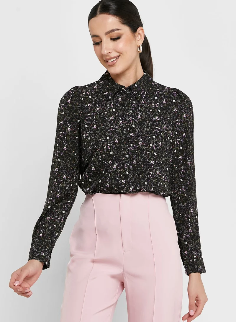 VERO MODA Floral Print Shirt
