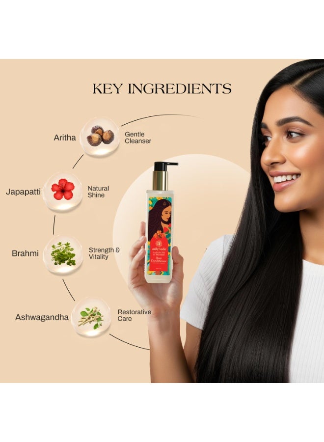 Ashpveda Japapatti & Brahmi Hair Conditioner for Dry Scalp, Damaged and Frizzy Hair (100ml) - Image 2