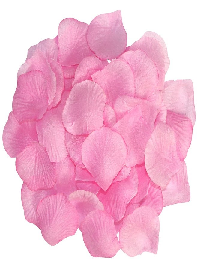 Millennial Essentials 1120 Pcs Artificial Silk Rose Petals Flower Petals for Wedding Decoration Party Valentine’s Day (Pink) - Image 5