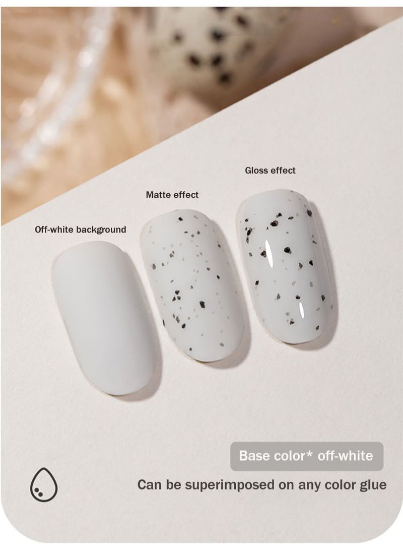 Miss Gooey Eggshell Nail Polish Glue - All-Match Spot Texture Phototherapy Glue  - Image 2