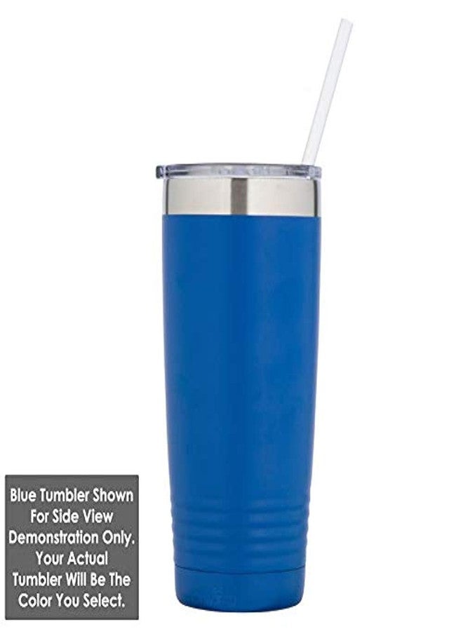 BBQ Fans NOT TODAY SATAN Teal 20 oz Drink Tumbler With Straw | Engraved Stainless Steel Travel Mug | Funny Quote Gift Idea | OnlyGifts.com - Image 5