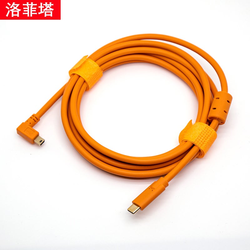 Suitable For Canon 5 D3/5D2/6D Camera Connection Computer Typec Online Shooting Line Slr T-Port Data Cable - Image 5