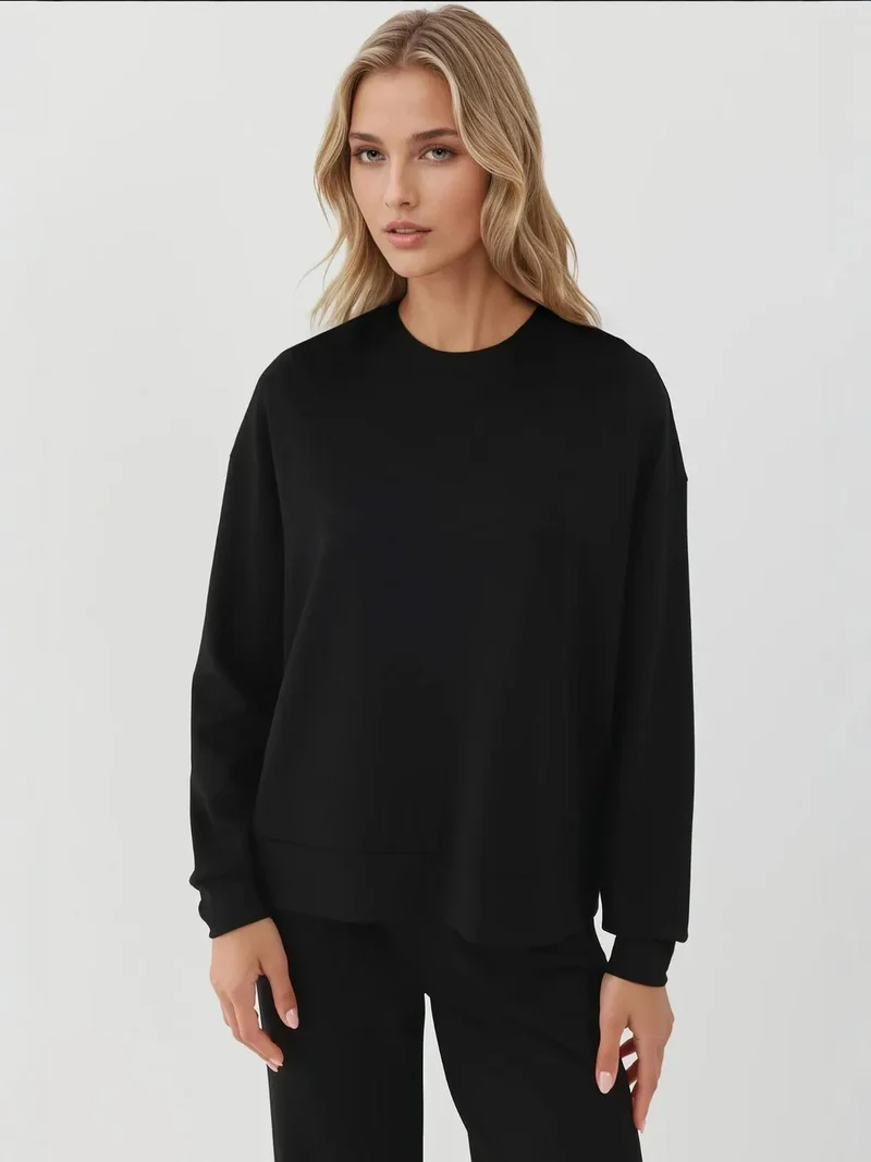 HICCUP Modal Touch Basic Sweatshirt