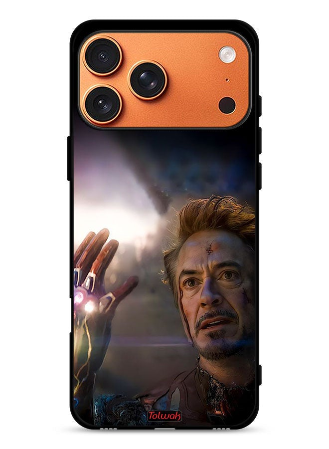 Tolwak Apple iPhone 17 Pro Max Protective Case Cover I Am Iron Man - Image 1