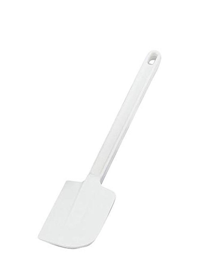 Vollrath 52013 13.5" White Scraper Rubber Spatula, 6 Pack - Image 1