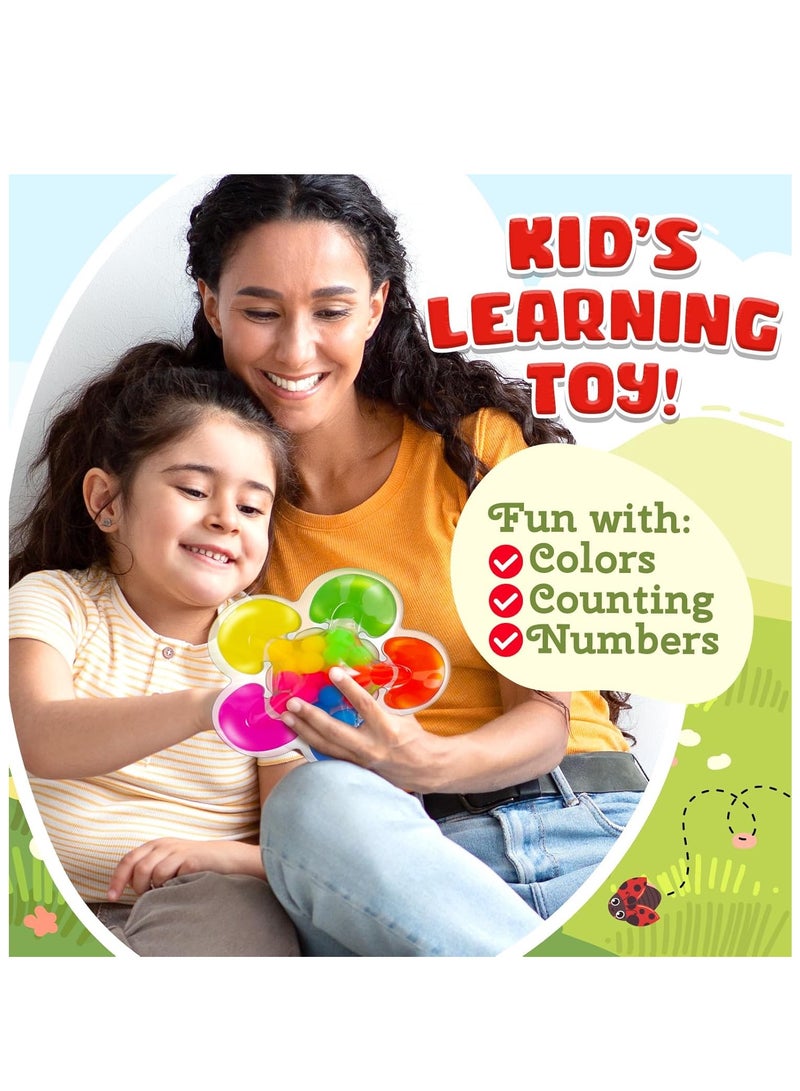 Color Sorting Toys ,Early Development Sensory Toys, Fine Motor Skills Game for Toddlers, Color Matching Toys, Preschool Learning Activities Educational Calm Down Montessori Toys for Kids,Best Gifts for boys and girls. - Image 5