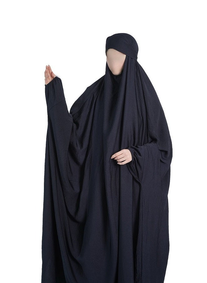 حجاب أسود خفيف وعباءة صلاة من ناشوة بوتيك - Image 4
