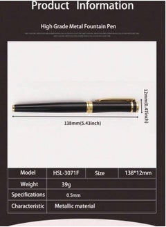 JewelleryClub Elegant & High Quality Fountain Pen For Men  - Image 3