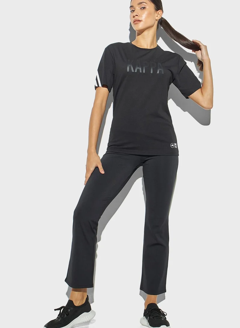 Kappa Stripe Detail T-Shirt