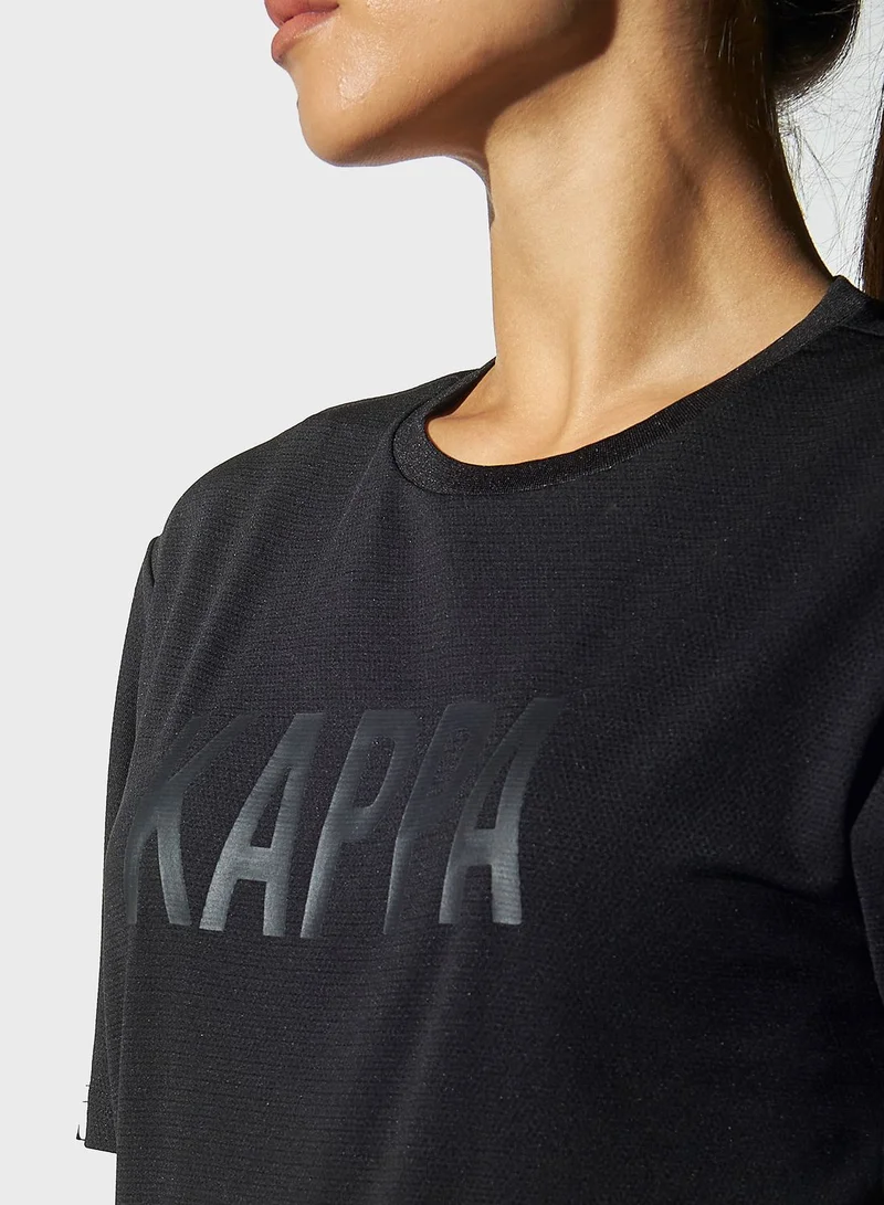 Kappa Stripe Detail T-Shirt