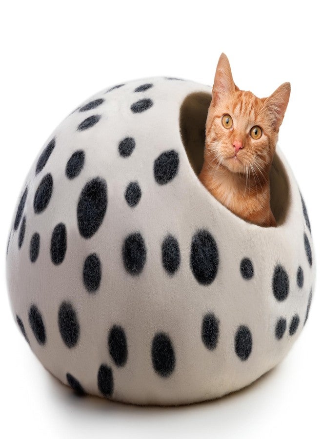 Woolygon Luxurious Merino Wool Cat Cave - Foldable Hideaway Pod for Indoor Cats - Premium Felt Kitten Pet Enclosure - Covered Cat House for Ultimate Cozy Comfort by Woolygon - Image 1