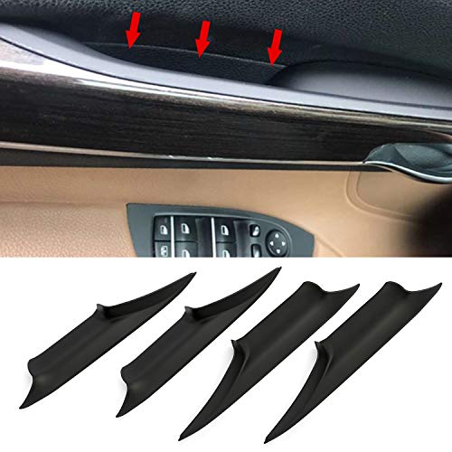 FEXON Door Pull Handle Cover Replacement for BMW 7 Series 730Li 740Li 750Li 760Li F02 2008-2014 Fit Long-wheelbase and FL FR RL RR Position Replaces 51419115501 51419115502 51429151211 51429151212 - Image 5