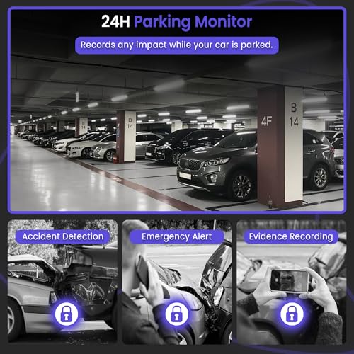 Autofy V81 Car Dash Camera 4K Ultra HD (8MP) Front 2K QHD (4MP) Rear Dash Camera for Car Dual Channel Super Capacitor Night Vision 24H Parking Monitor G Sensor (Free Acc Kit & 24 Months Warranty) - Image 5