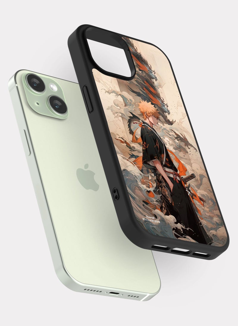 PXLAAT iPhone 15 case cover Bleach Ichigo Kurosaki - Image 2