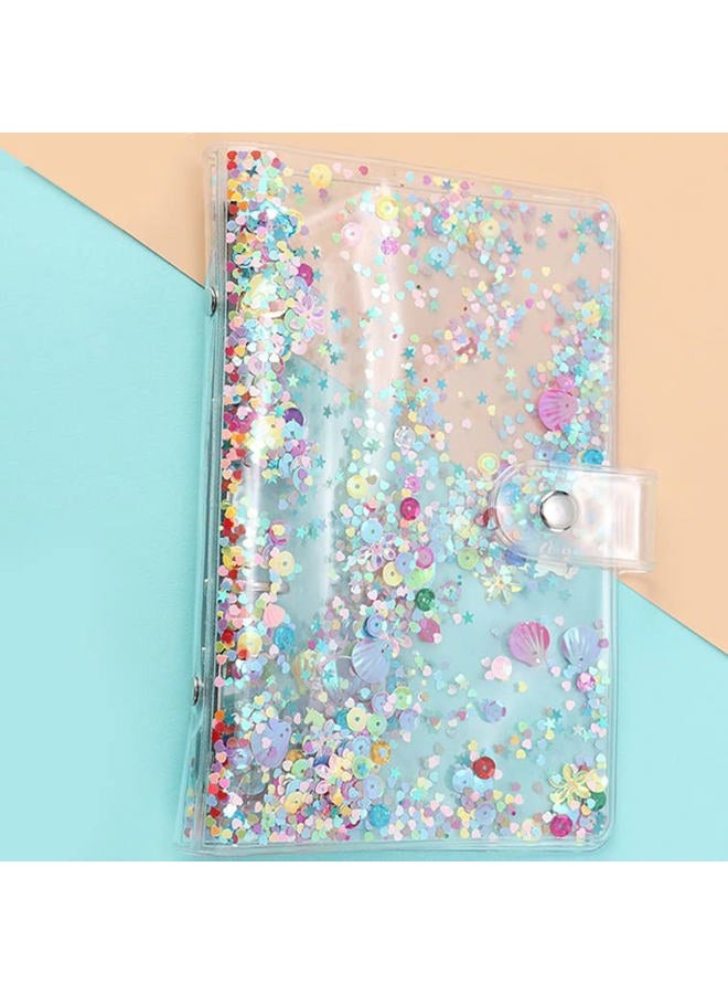 Weigav A6 Notebook Binder, Budget Binder, Savings Binder, Money Saving Record Folder (Transparent WK) - Image 1