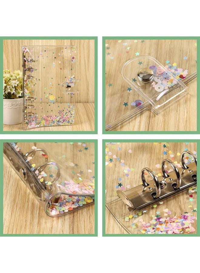 Weigav A6 Notebook Binder, Budget Binder, Savings Binder, Money Saving Record Folder (Transparent WK) - Image 3