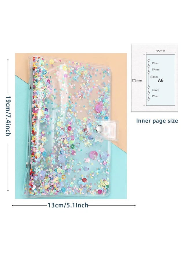 Weigav A6 Notebook Binder, Budget Binder, Savings Binder, Money Saving Record Folder (Transparent WK) - Image 2