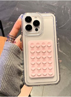 3D  Airbag Phone Case Compatible With IPhone 14 Pro Max, Free 1pcs silicone suction cups, Simple Paste Yourself, Hands-Free Cell Phone Accessory Holder for Selfies and Videos, Creator and Sharer