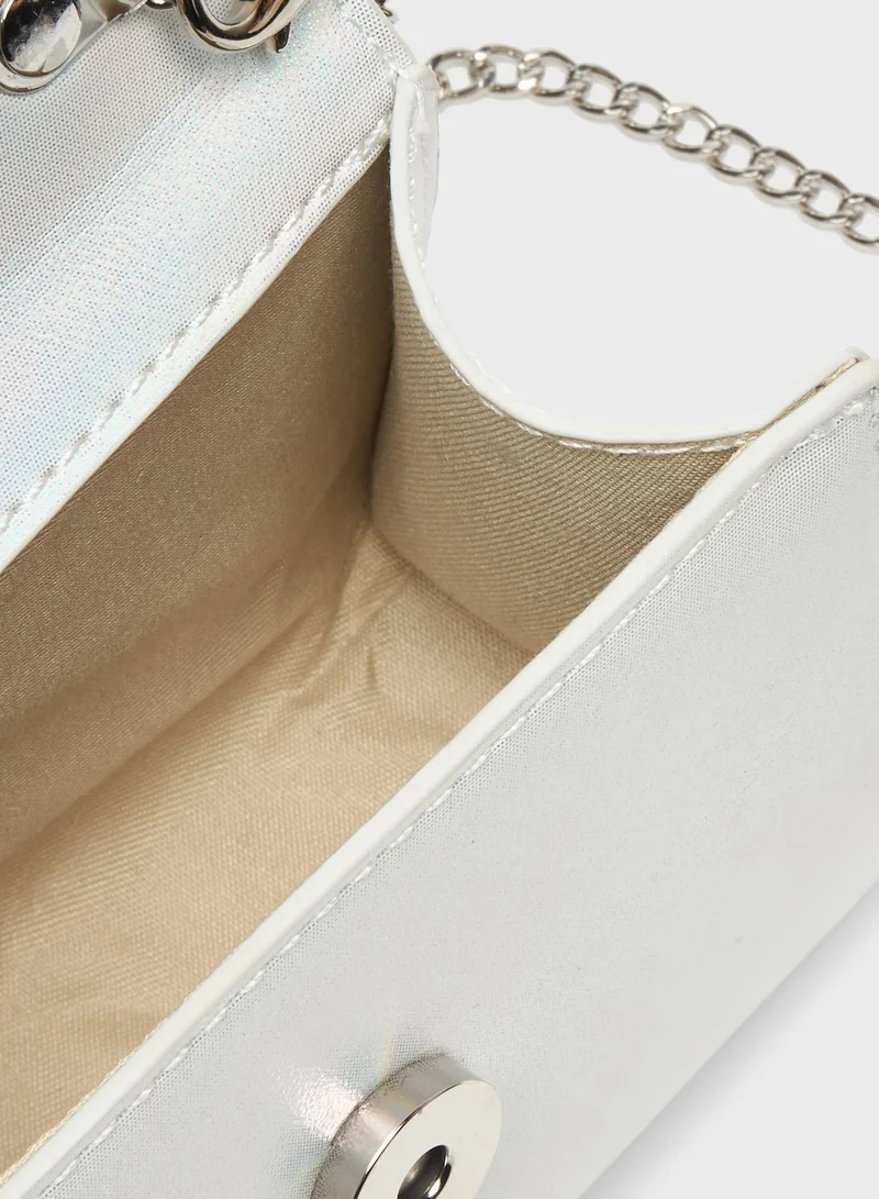 shoexpress Kids Top Handle Bow Detail Fashion Bag