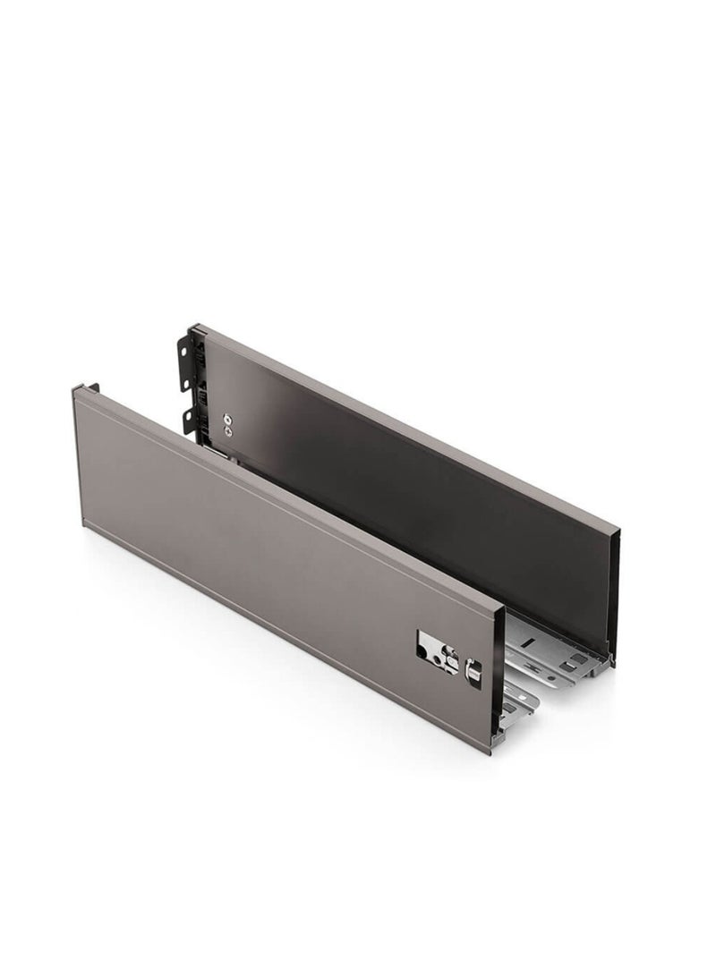 STARKE Cabinet Drawer Box Complete with Slides Anti-Rust Aviation Aluminum Alloy Drawer Box Set, 146 mm Back Panel 12mm Ultra Thin High-Cut Drawer 540-550 mm - Image 3