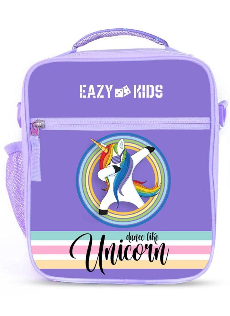 Eazy Kids - Eazy Kids Bento Lunch Bag-Unicorn - Purple - Image 1