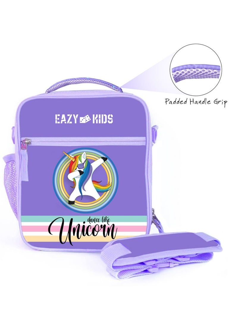 Eazy Kids - Eazy Kids Bento Lunch Bag-Unicorn - Purple - Image 1