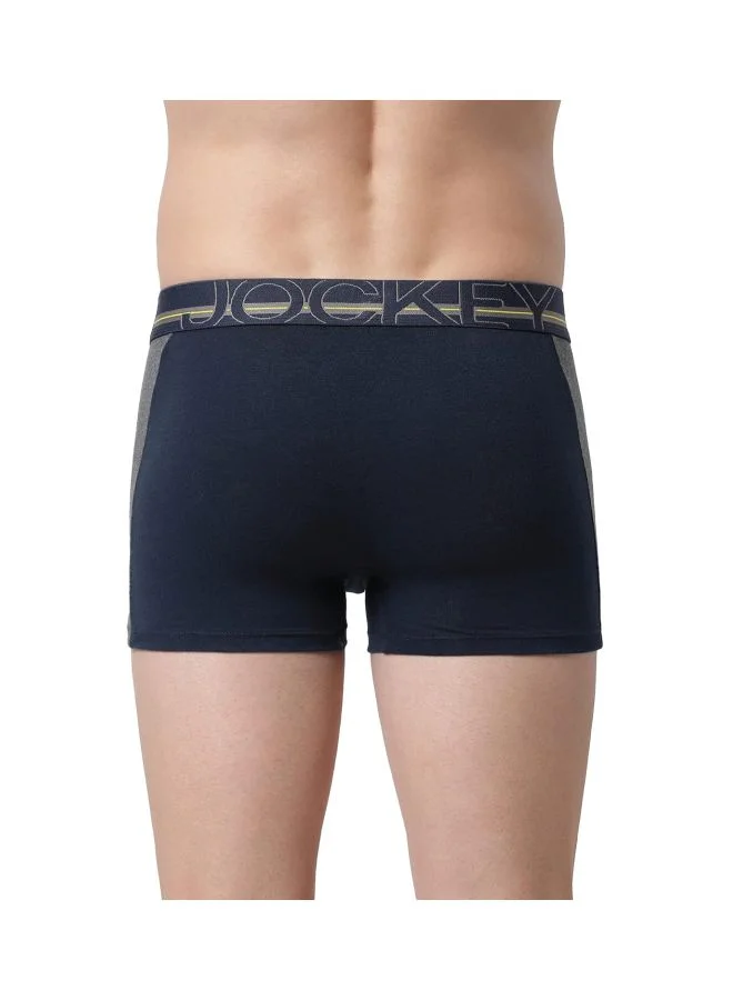 JOCKEY Jockey US21 Men Super Combed Cotton Elastane Stretch Solid Trunk with Ultra soft Waistband