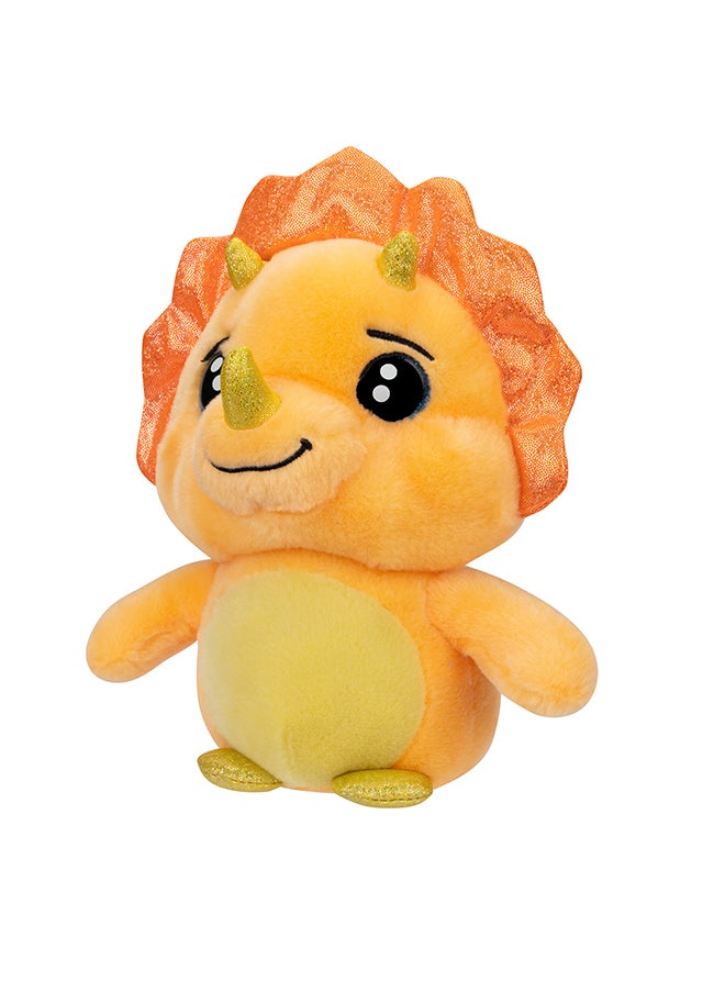 RUSS Li'l Peepers Plush Animal 20cm Wave 1  RBLP - 8" Triceratops  - Image 1