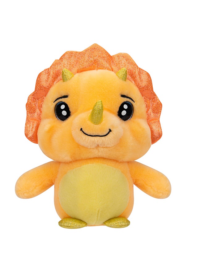 RUSS Li'l Peepers Plush Animal 20cm Wave 1  RBLP - 8" Triceratops  - Image 4